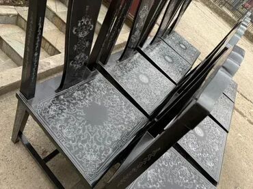 Stilski nameštaj: Kineski trpezarijski sto i 8 stolica ODLICNO OCUVANO Kineski