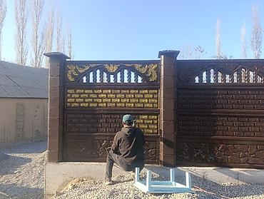 Железобетонные заборные плиты: Железобетонная заборная плита, Длина: 2 м, Высота: 2 м, Толщина: Другая толщина, Новый — 8