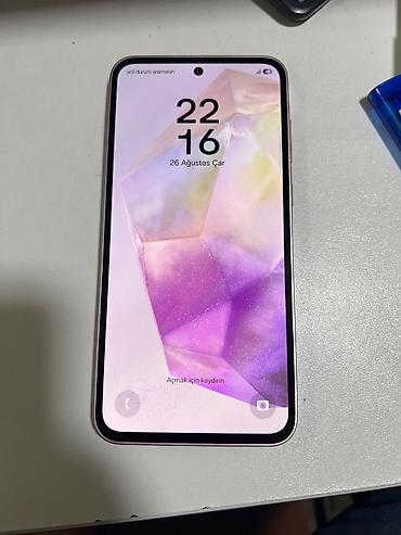 samsun a35: Samsung Galaxy A35 5G, rəng - Çəhrayı — 1