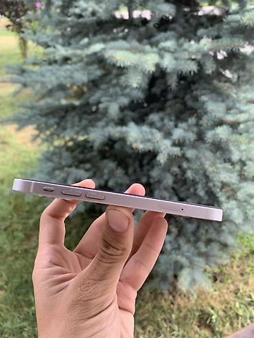 Apple iPhone: IPhone 12 mini, Б/у, 128 ГБ, Белый, Зарядное устройство, Защитное стекло, Кабель, 71 % — 12