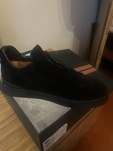 Krasofkalar və idman ayaqqabıları: Ermenegildo Zegna kişi krossovkası - Model: Slip-on üslublu sneakers — 2