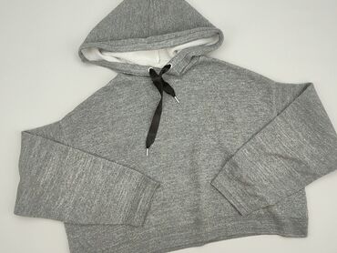 sukienki z falbankami zwiewna: Women`s hoodie, Bershka, S (EU 36)