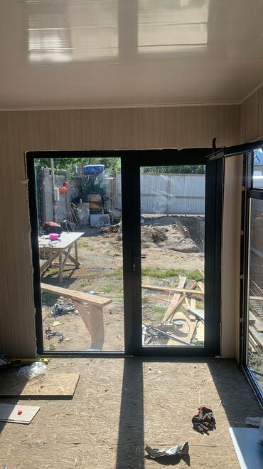 Алюминиевые окна на заказ: Перегородки стеклянные Алюминиевые перегородки Алюминиевые окна — 6