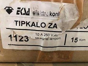 preklopnik switch: Tipkalo za zvono sa signalnom lampicom – Ekon ElektroKontakt (model — 8