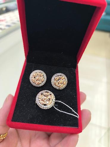 Серебряные наборы украшений: Набор украшений, Проба 925, Женские, Новый — 25