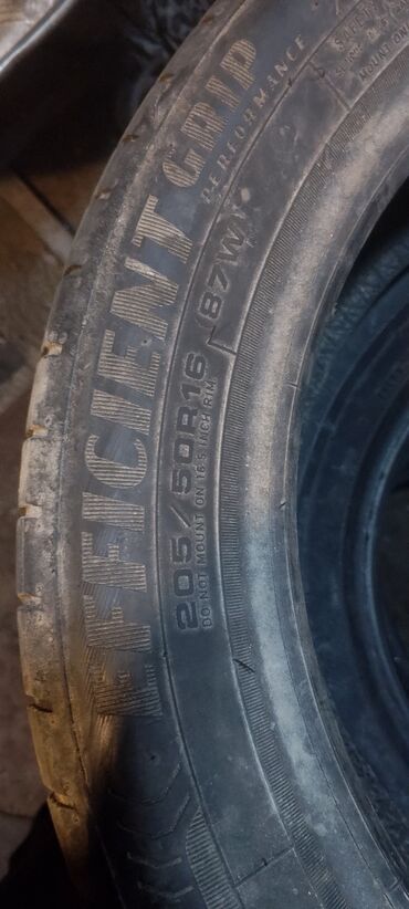 2107 tekerleri: İşlənmiş Şin GoodYear 205 / 50 / R 16
