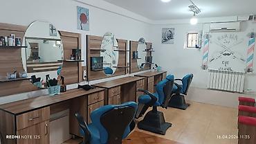 divar ref: Bərbərxana üçün 2 BƏRBƏR lazımdır. Salon 7mkr, Tayqa marketin — 5