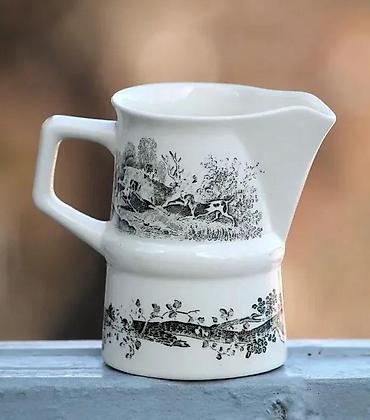 Staro posuđe i escajg: Vtg Villeroi & Boch Artemis Mettlacher Unterglasur posuda. LOVAČKI — 5