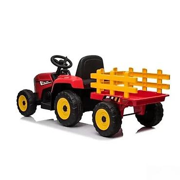 Traktori: Dečiji traktor na pedale sa prikolicom – model MX-611 - Realističan — 4