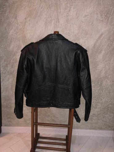 куртка кожа мурской: Куртка XL (EU 42), цвет - Черный