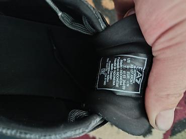 куртка lining: Эркектердин кроссовкасы, 41.5, Emporio Armani, Жаңы, түсү - Боз, Өзү алып кетүү — 1