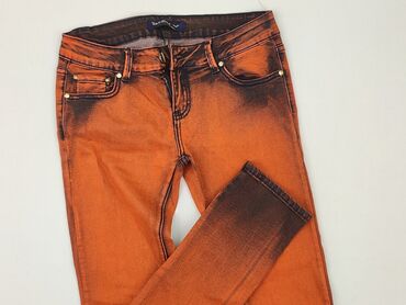 woskowane spodnie bershka: Jeansy damskie, rozmiar M