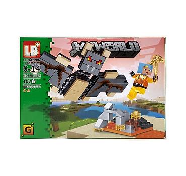 angry birds: Конструктор LB+ “MY WORLD” (LEBADJIA), арт. LB1184 - Тематика: мир в — 1