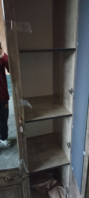 шкаф 2 створчатый с антресолью: Гардеробный Шкаф, Для одежды, Новый