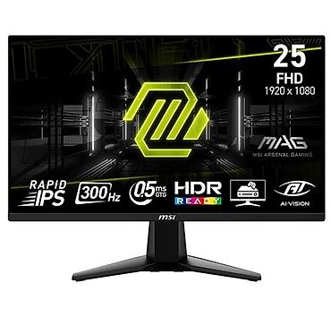 dvd manitor: MSİ 300 hz 0.5 ms Gaming monitor - Ekran: 25", FHD 1920×1080 - Panel — 1