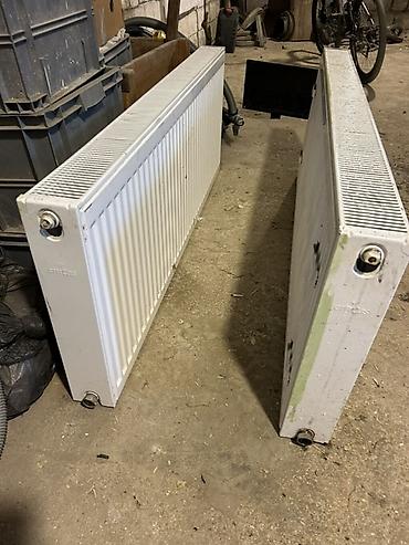 paneler: Məhsul: Panel radiatorlar (2 ədəd) Təsvir: - Klassik ağ panel tipli — 1