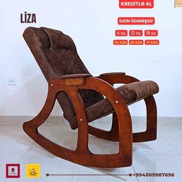 Kreslolar: Yeni, Kreslo-kaçalka, Parça, Kredit var, Şəhərdaxili pulsuz çatdırılma — 18