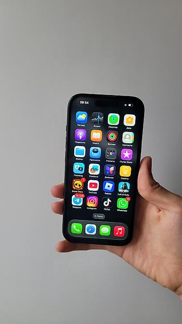 Apple iPhone: IPhone 15, Б/у, 128 ГБ, Черный, Чехол, Кабель, 100 % — 3