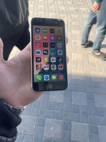 Apple iPhone: IPhone SE, 64 GB, Ağ, Barmaq izi, Simsiz şarj, Zəmanət