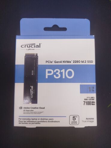 ssd на пк: Накопитель, Новый, Crucial, SSD, 1 ТБ, Для ПК
