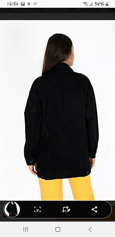 cins godekce: Trendyoldan alinib. DENIM RESPUBLIC MARKASI Razmer S .oversize — 3