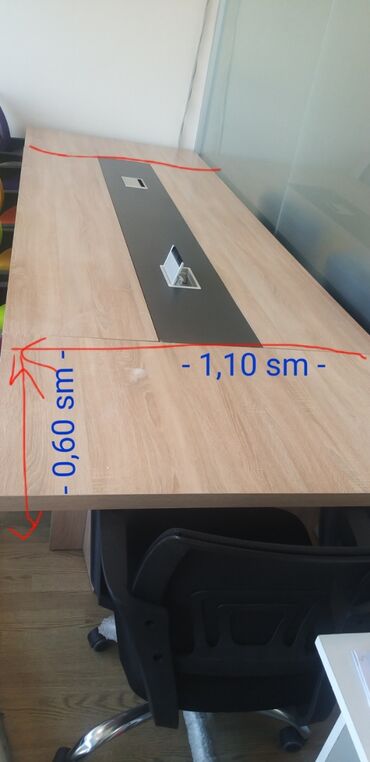 2ci el mebel aliram: İşlənmiş, Konfrans zalı üçün, Dördbucaq masa