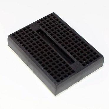 Ana platalar: Qara Mini Breadboard - 170 deşikli kompakt breadboard - Alt hissəsi — 2