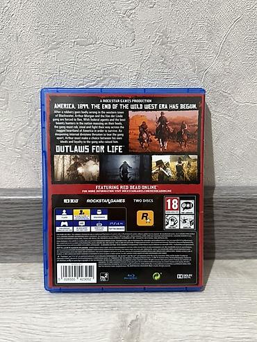 mafia 2: Игровой диск Red Dead Redemption II для PlayStation 4 - Формат — 3