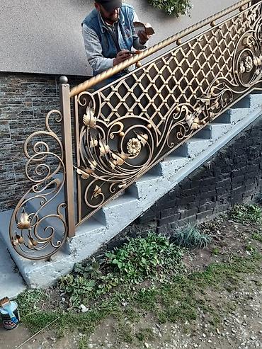 Barmaqlıqlar: H&H DOORS Dəmir dekorativ barmaqlıqlar və panel işləmələri - — 14