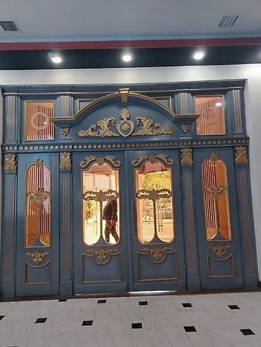 крем: Klassik dizaynlı daxili/interyer qapılar və dekorativ panel dəsti - — 4