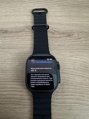 Другие смарт-часы: Смарт-часы в стиле Apple Watch Ultra (корпус квадратной формы с — 6