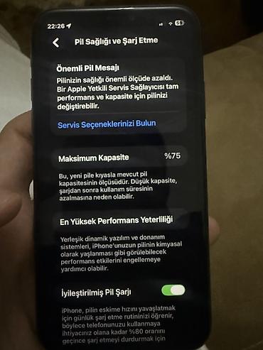 refurbished iphone azerbaycan: IPhone 11, 64 GB, Qara, Zəmanət, Simsiz şarj, Face ID — 7
