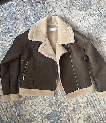 куртка аляска: Дублёнка-жакет S•C (Shang Cai Fashion) - Тип: укороченная — 2