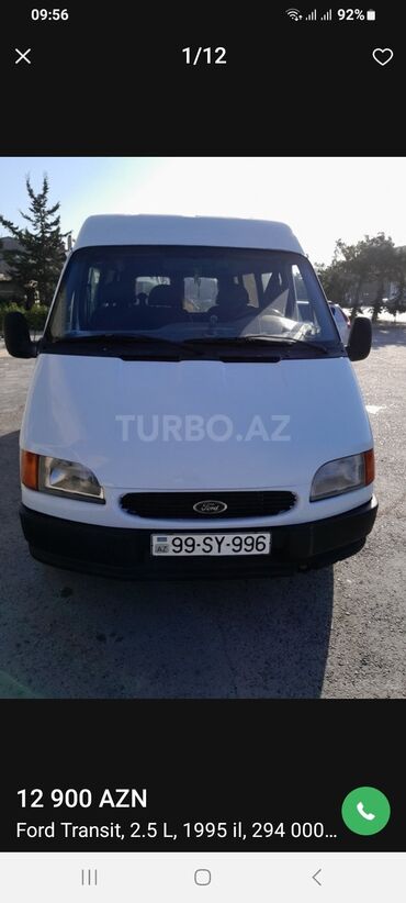 Ford: Ford Transit: 2.5 l | 1995 il | 254000 km Van/Minivan