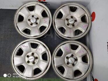 гольф 4 диски 15: Железные Диски R 15 Subaru, Комплект, отверстий - 5, Б/у