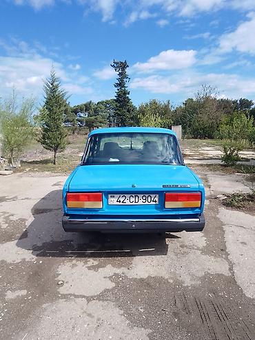 ceska disk: Lada 2105 sedan – mavi rəngdə, 4 qapılı klassik kuzov. Texniki və — 4