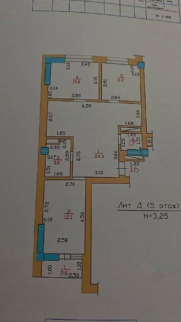 Продажа квартир: 2 комнаты, 62 м², Азия Молл Элитка, 5 этаж, Евроремонт at lalafo.kg — 14 Продажа квартир: 2 комнаты, 62 м², Азия Молл Элитка, 5 этаж, Евроремонт — 14
