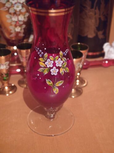 Əntiq vazalar: БОГЕМА ЧЕХОСЛАВАКИЯ АНТИКА ОТЛИЧНОЕ СОСТОЯНИЕ — 2