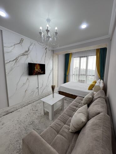снять квартира в бишкеке: 1 комната, 42 м², Элитка, 8 этаж, Евроремонт