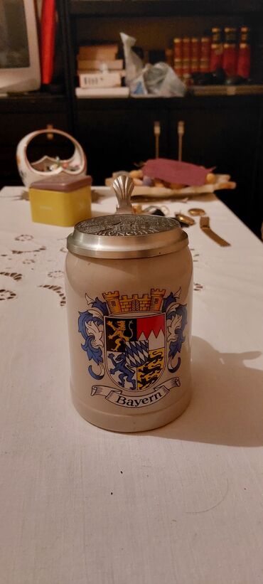 walbrzych porcelan: Krigla porcelan, munchen - bayern 0,5 l, novo