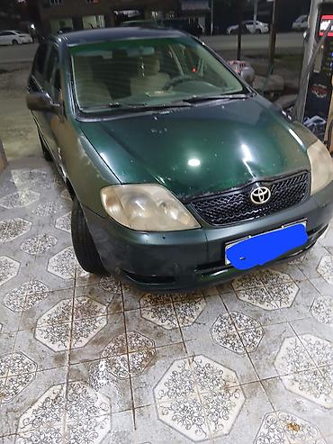 Toyota: Toyota Corolla: 2003 г., 1.4 л, Механика, Бензин, Седан — 2