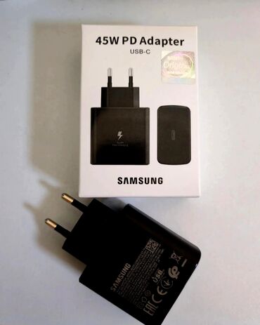 Orijinal yeni 45 watt samsung adapter basliq,60 azne alinib