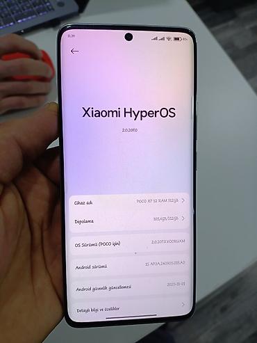 xiaomi pad mini: Poco X7, 512 GB — 1
