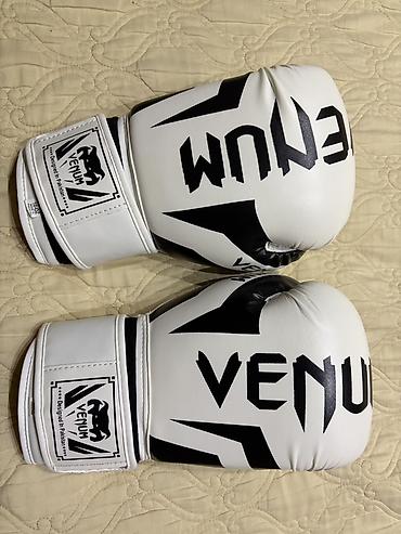bot kar: Venum boks əlcəkləri – ağ/qara rəng - Brend: Venum - Model: Ağ-qara — 3