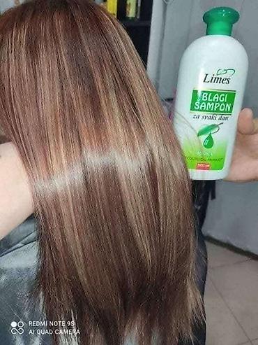 dioptrija plus 1: Limes Hair Care – pakovanje za kosu 250 ml + Limes Blagi šampon Opis — 2