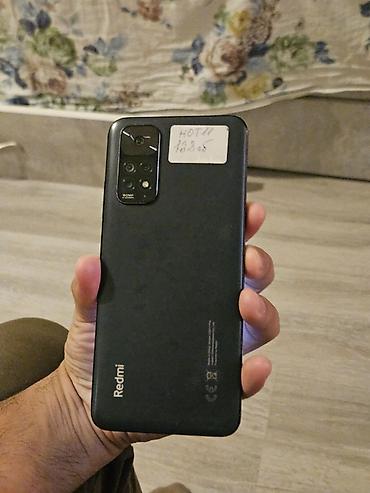 режим нот 11с: Redmi, Redmi Note 11, Б/у, 128 ГБ, цвет - Черный, 2 SIM — 1