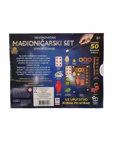 pertini toys панчево слике: 06. Madjionicarski set junior Sa kolekcijom magicnih rekvizita i