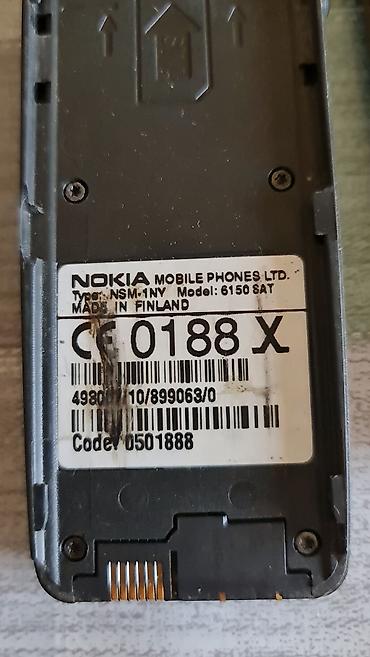 Nokia: Nokia mobilni telefon sa eksternom antenom – klasični model sa — 9