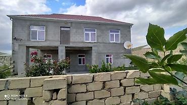 nzs qesebesinde 3 otaqli ev type 1: 2 mərtəbəli fərdi yaşayış evi və həyətyanı sahə - Tikinti: Beton-blok — 2