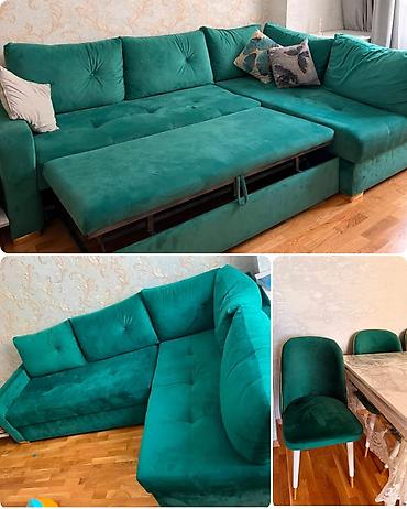 Digər mebel: *DIVAN+6STUL* Qiymət *500 AZN* ünvan Xırdalan Zülfiyyə ZB — 1